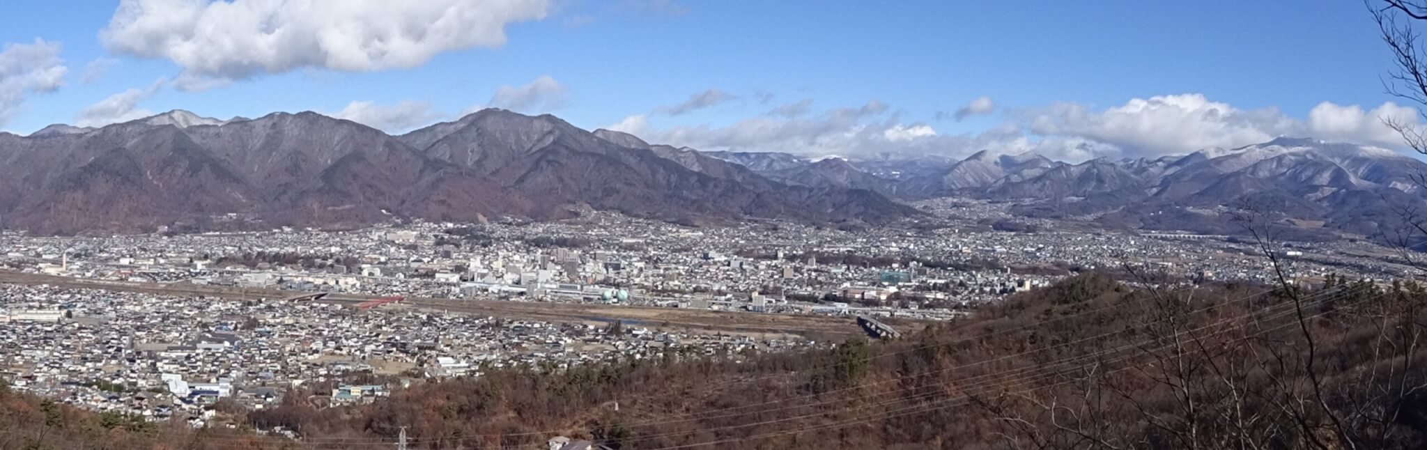 上田市街地を一望！ 冬の東山を歩く | 塩田まちづくり協議会